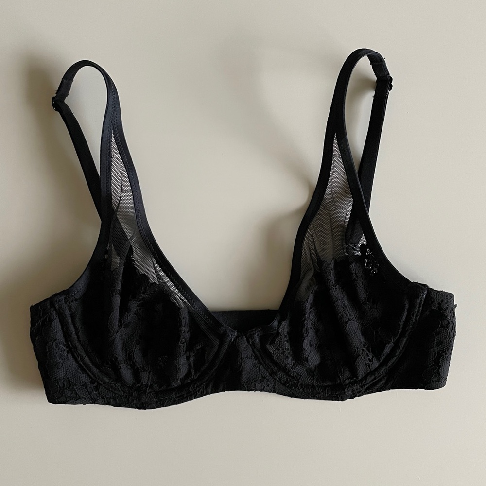 Victoria's Secret Black Lace Bra